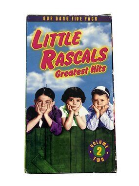 Little Rascals Greatest Hits 1999 VHS Volume 2 Our Gang Five Pack 97 Min Pre-Own